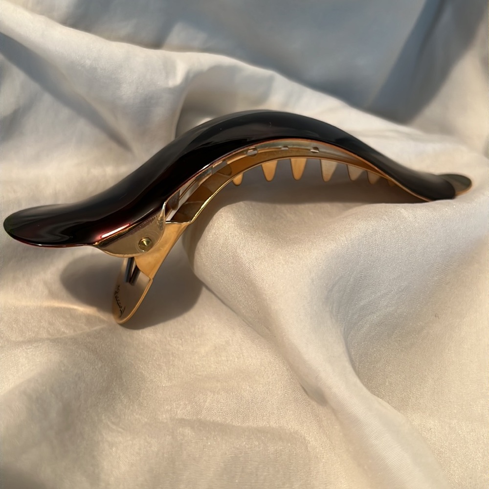 Ficcare Faccareissmo Leopard Print Hair Clip Med Discontinued